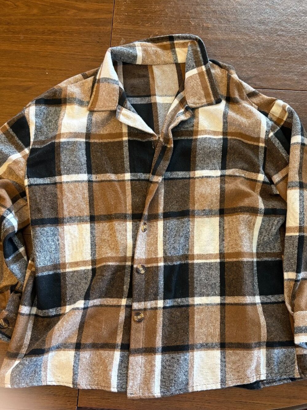 Black & Gold Flannel